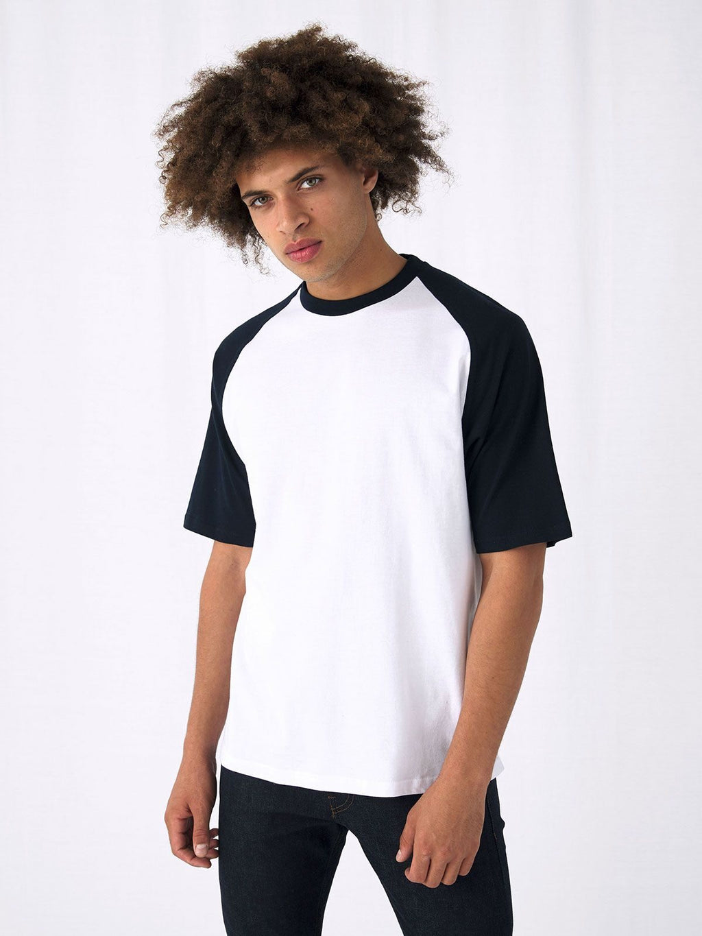 T shirt Baseball B&c