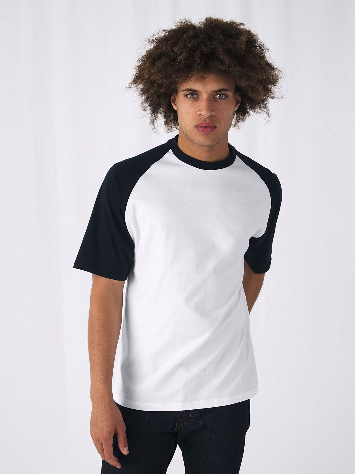 T shirt Baseball B&c