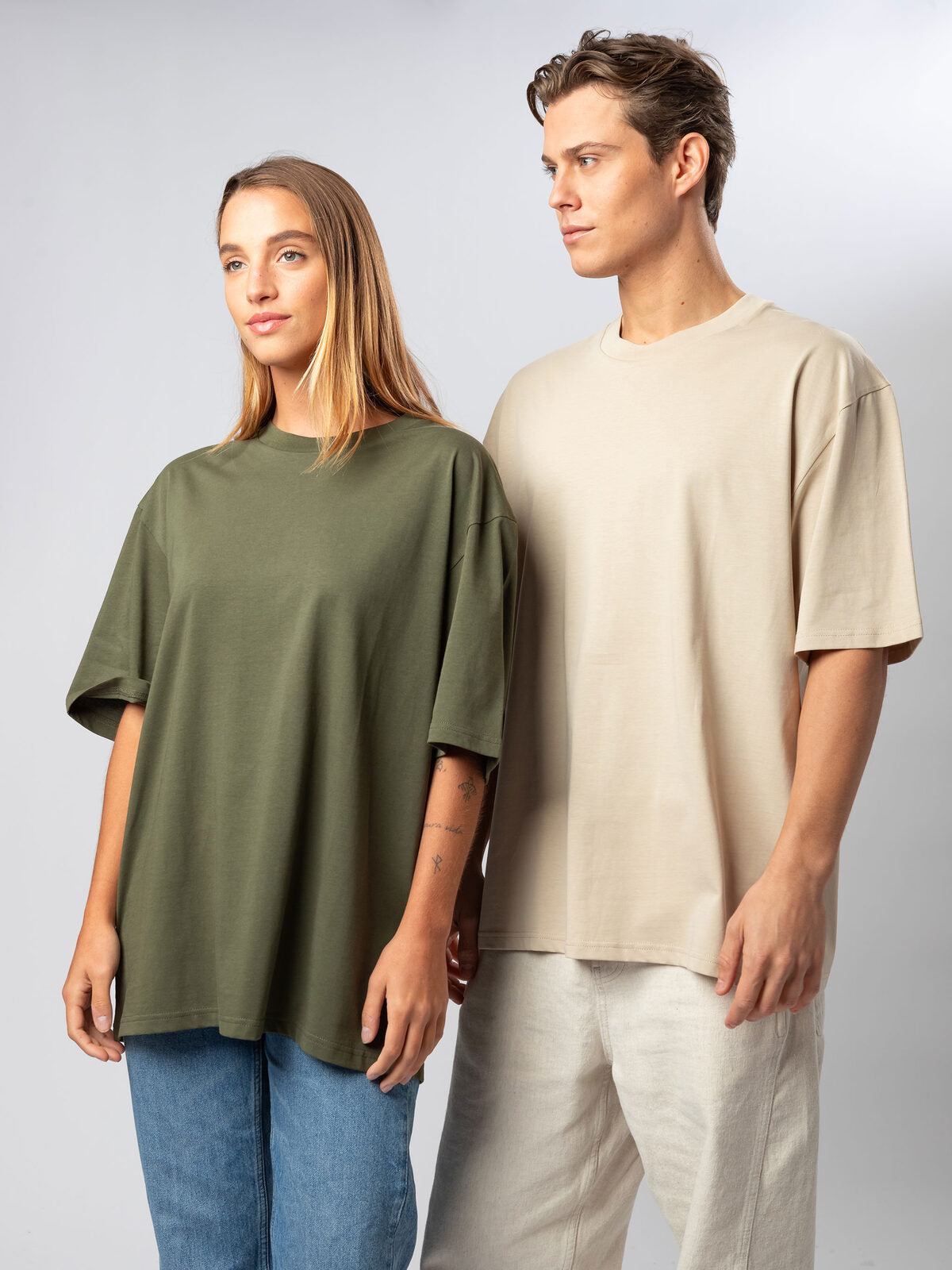 T shirt oversize BS cotone 100%
