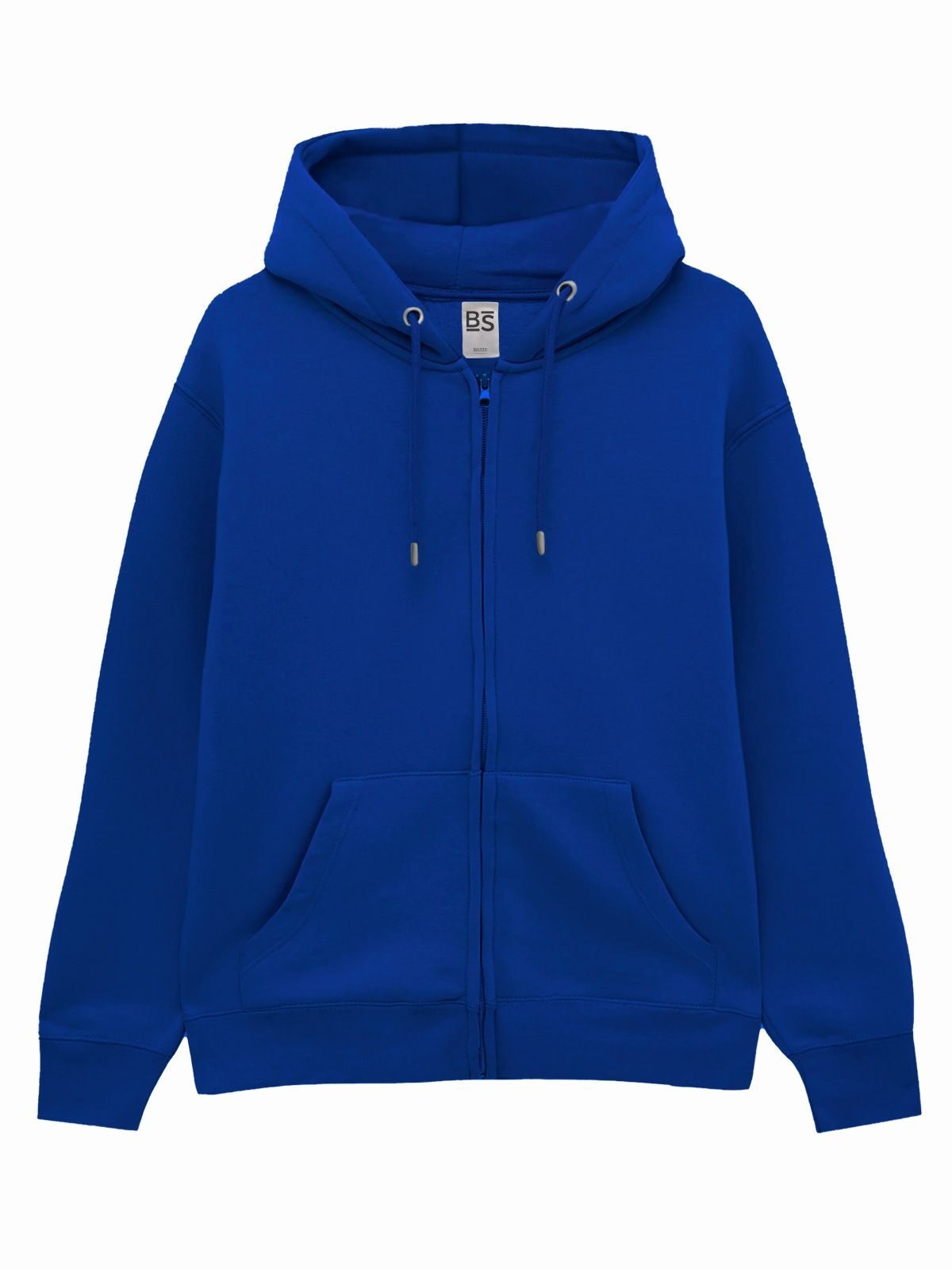 Felpa con cappuccio e zip bs 304