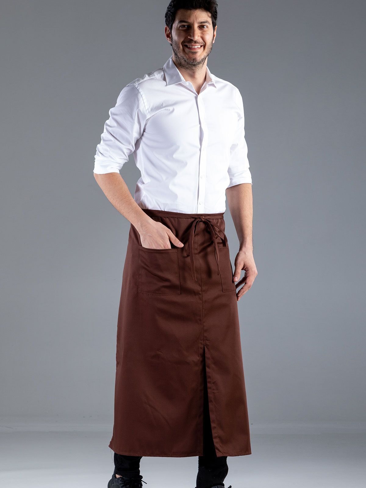 Grembiule bistrot con spacco MI009