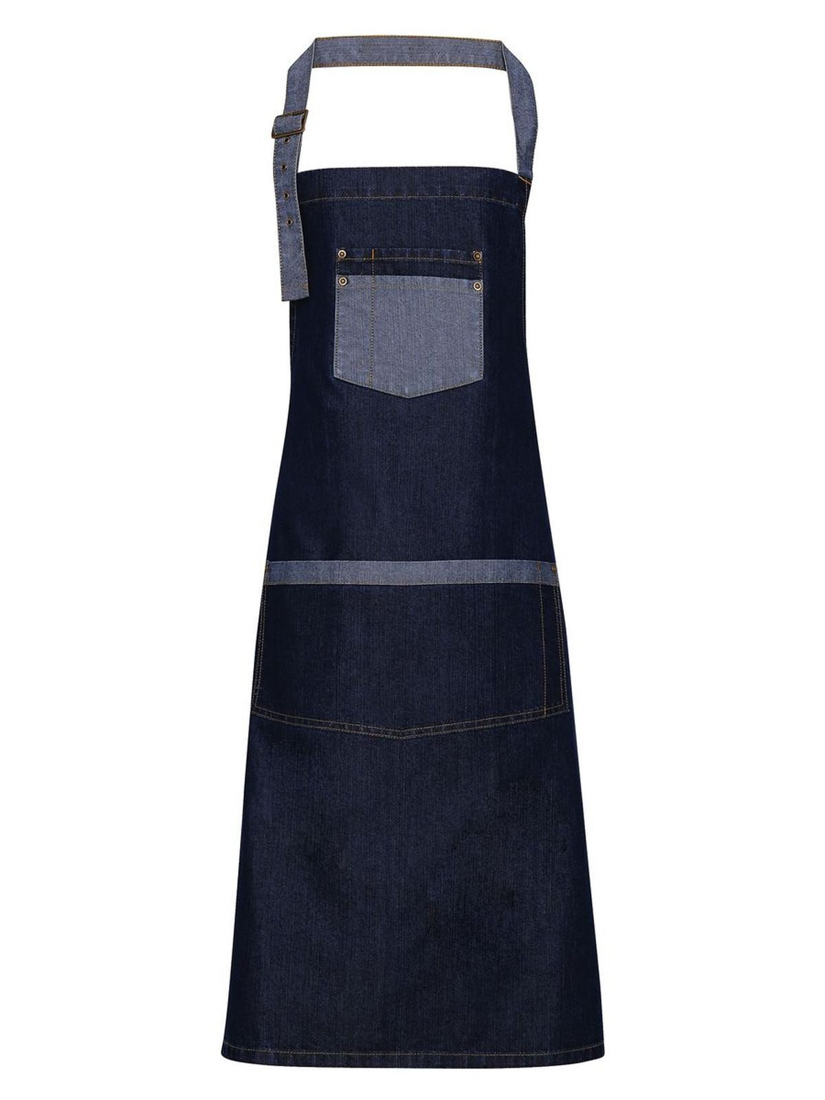 Grembiule denim blu pr127