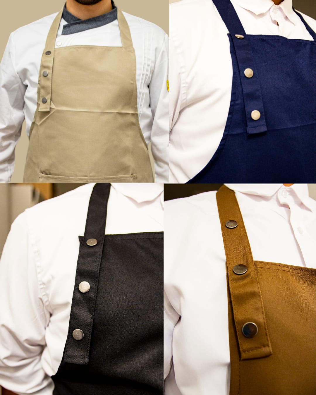 5 Grembiuli GMSHOP e IL TUO LOGO