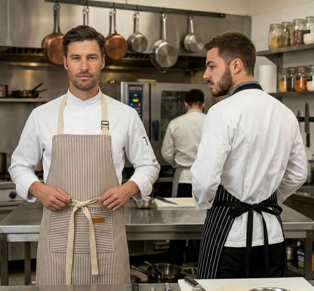 Grembiule gessato GMSHOP