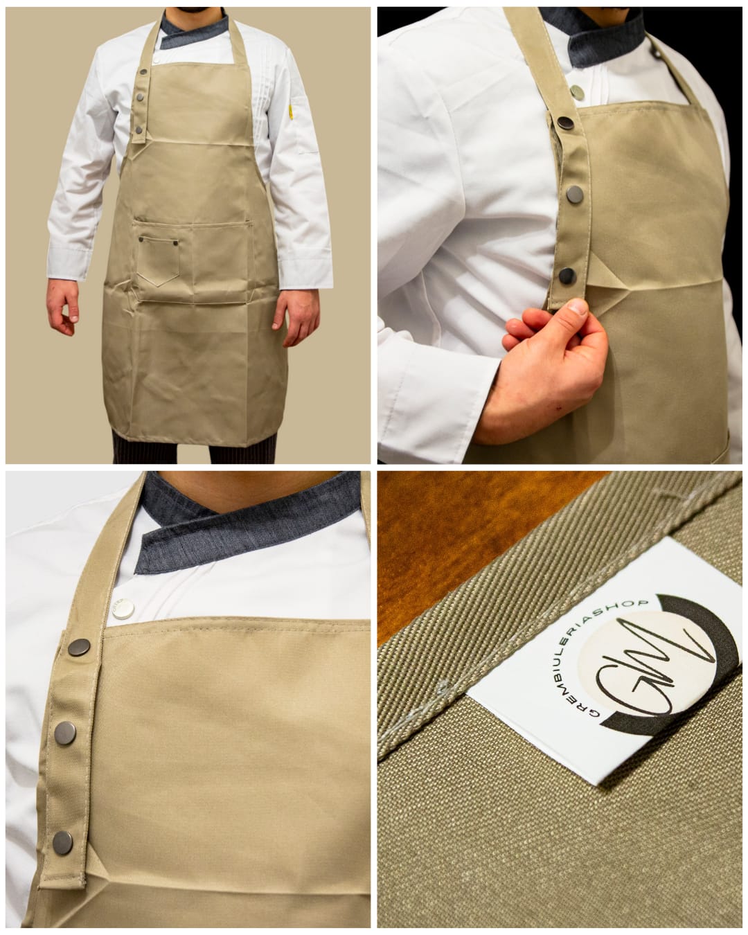 20 Grembiuli GMSHOP e IL TUO LOGO