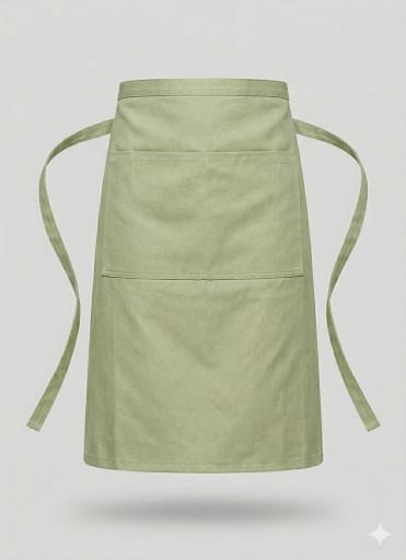 Grembiule bistrot lungo 10 pezzi e logo